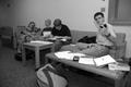 Photograph: [TAMS students study in McConnell Hall]