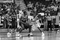 Primary view of [Kendrick Davis and Isaac Hines guard South Alabama player]