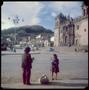 Photograph: [Two Women Near the Cusco Cathedral]