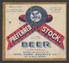 Physical Object: [A beer bottle label for the Theodore Hamm Brewing Company]