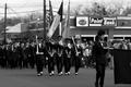 Photograph: [ROTC marches at 2005 Homecoming Parade]
