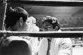 Photograph: [A coach talking to a boxer #1]