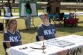 Photograph: [Two students from the Kappa Kappa Gamma sorority]