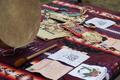 Photograph: [Artifacts on display during Indigenous People's Day, 2]