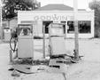 Photograph: [An abandoned gas station called Godwin's]