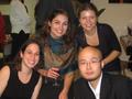 Photograph: [A group including Leah Greenfield, Lejing Zhou, and Sara Medkova lea…