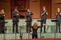 Photograph: [Sackbut Ensemble performs at 2011 early music Christmas concert]
