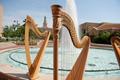 Photograph: [Harps on Jody's Fountain]