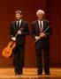 Photograph: [Armin Abdihodžic and James Scott perform at Voertman Hall]