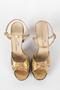 Physical Object: Gold sandals
