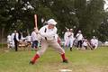 Photograph: [Batter wearing vintage outfit]
