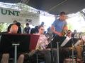 Photograph: [Jazz students performing on Celebration Stage]