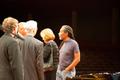 Photograph: [Bobby McFerrin converses with UNT faculty, 1]