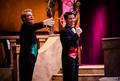Photograph: [Nathan Schafer and Diego Valdez perform in "The Merry Widow"]