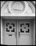 Photograph: [Riverside High School Door, 2000]