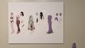 Photograph: [Student's artwork of a macabre paper doll, 2]