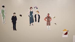 Primary view of object titled '[Paper dolls by Tracy Campaza]'.