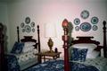 Photograph: [A bedroom at the Guest House, 1]