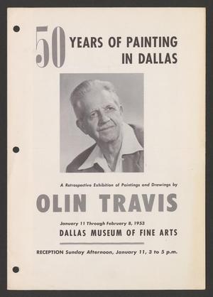 Primary view of object titled '["50 Years of Painting in Dallas"]'.