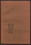 Journal/Magazine/Newsletter: The Avesta, Volume 13, Number 2, Winter, 1934