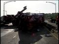 Video: [News Clip: Truck wreck]