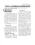 Journal/Magazine/Newsletter: Gay and Lesbian Gardeners, Volume 4, Number 1, January 1996