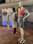 Primary view of [Three mannequins featuring garments from the UNT Texas Fashion Collection]