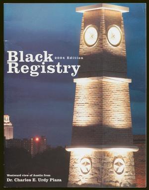 Primary view of object titled 'The Black Registry: 2004 Edition'.