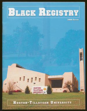 Primary view of object titled 'The Black Registry: 2006 Edition'.