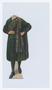 Image: [Green Paper Doll Outfit with Tartan Sash]