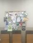 Primary view of [Bulletin board at Wooten Hall with Posters for Various Student Activities]