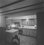 Primary view of [A kitchen with wooden cabinets, 3]