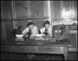 Thumbnail image of item number 1 in: '[Students using microscopes]'.
