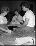 Photograph: [Students Working on "Wizard of Oz" Set]