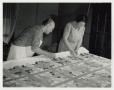Primary view of [Aunt Nora Treece and Iris Clark Quilting]
