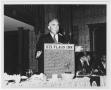 Thumbnail image of item number 1 in: '[Rex Cauble speaking at Six Flags Inn]'.