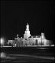 Photograph: [Administration Building at night from the northwest]