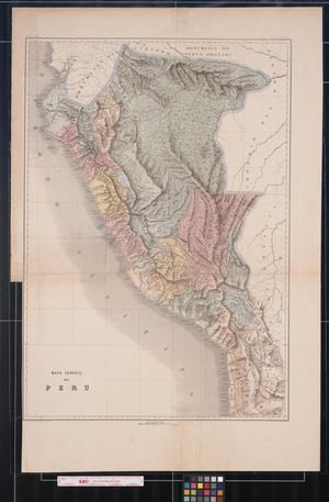 Primary view of object titled '[Inserts From an Atlas of Peru]'.
