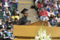 Primary view of [Speaker at UNT Fall Commencement]