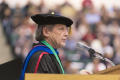 Photograph: [UNT Fall Commencement Ceremony speaker]