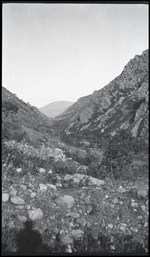 Primary view of object titled '[Landscape with a valley]'.