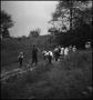 Photograph: [Children walking along a path]
