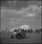 Photograph: [Wade Clark on tractor]