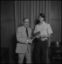 Thumbnail image of item number 1 in: '[President Nolen presents an award]'.