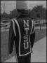 Photograph: [Back of the marching band uniform]