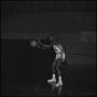 Photograph: [Rubin Russell passing basketball]