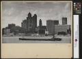 Photograph: [Detroit City Skyline May 1956]
