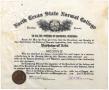 Text: [Inez Evans North Texas State Normal College diploma]