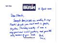 Letter: [Letter from Karl Rove to Charles Francis, April 18, 2000]