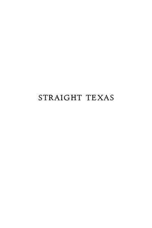 Primary view of object titled 'Straight Texas'.